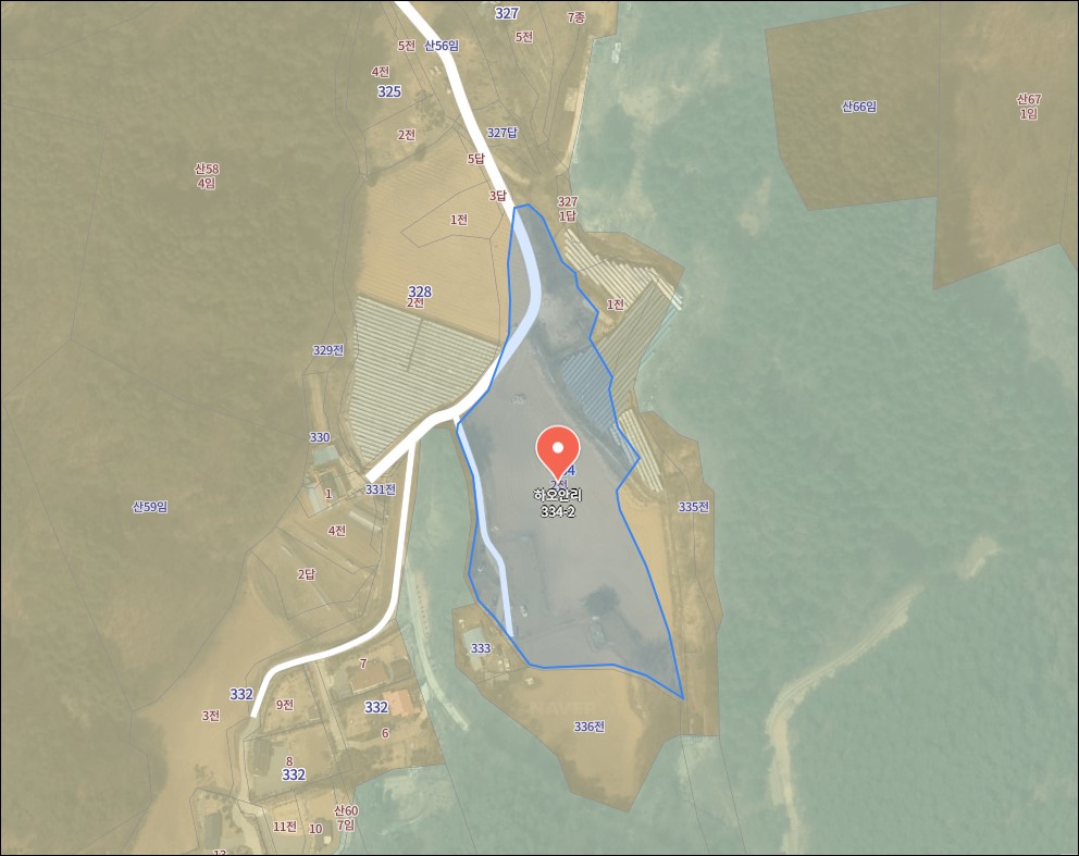 [강원특별자치도 홍천군] 홍천읍 하오안리 334-2 일대