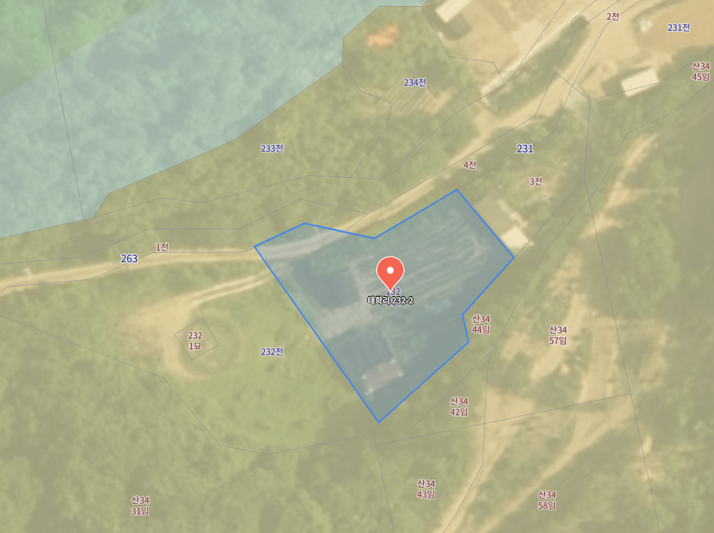 [강원특별자치도 홍천군] 홍천읍 태학리 231-2, 231-4, 232-2